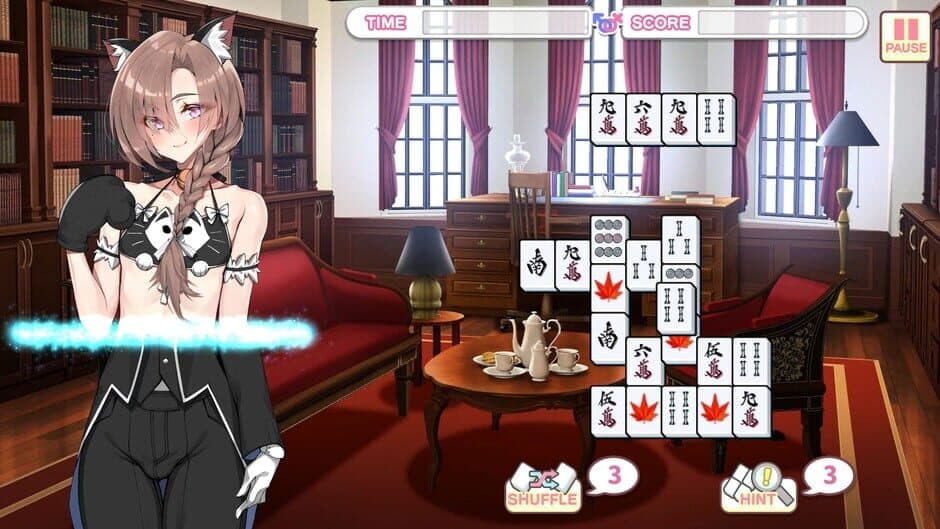 Скриншот 7 из Otoko Cross: Pretty Boys Mahjong Solitaire