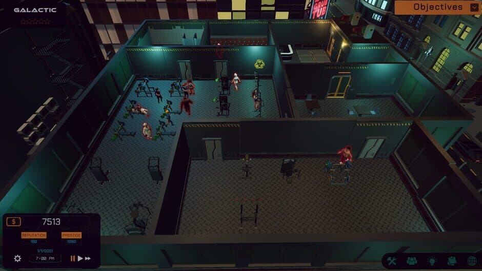 Скриншот 5 из Galactic Gym: Fitness Center Management