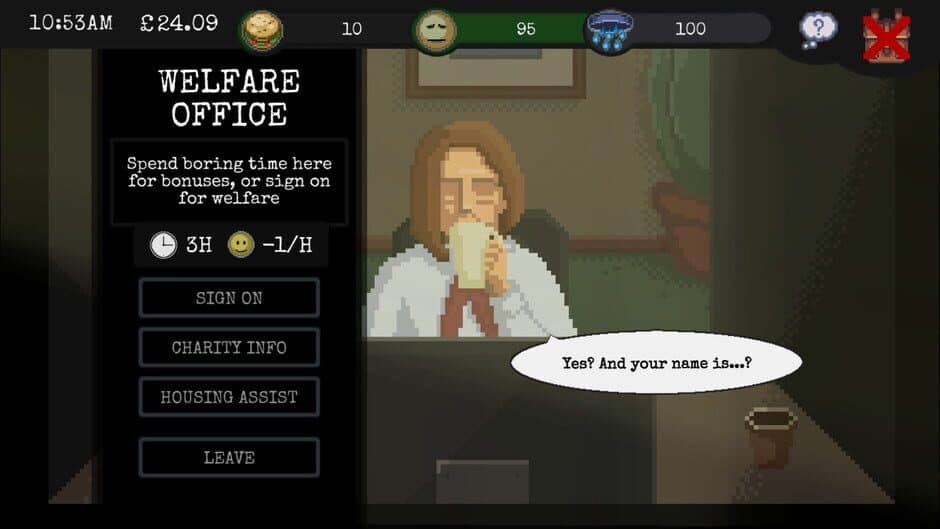 Скриншот 4 из Change: A Homeless Survival Experience - Living City Expansion