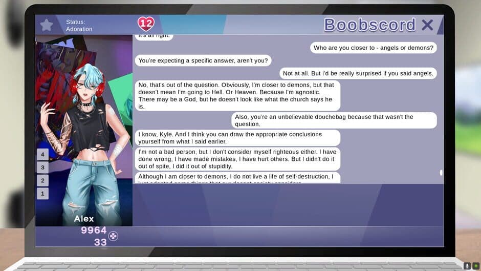 Скриншот 4 из Gamer Girls: Dating Sim