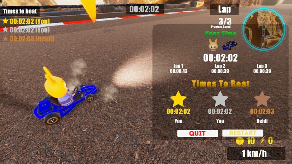 Скриншот 2 из Retro Karting 22