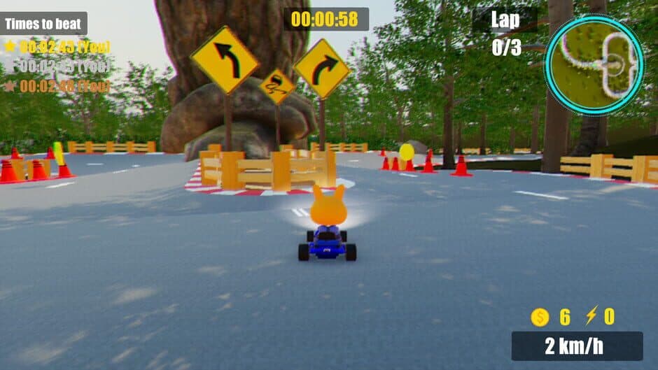Скриншот 3 из Retro Karting 22