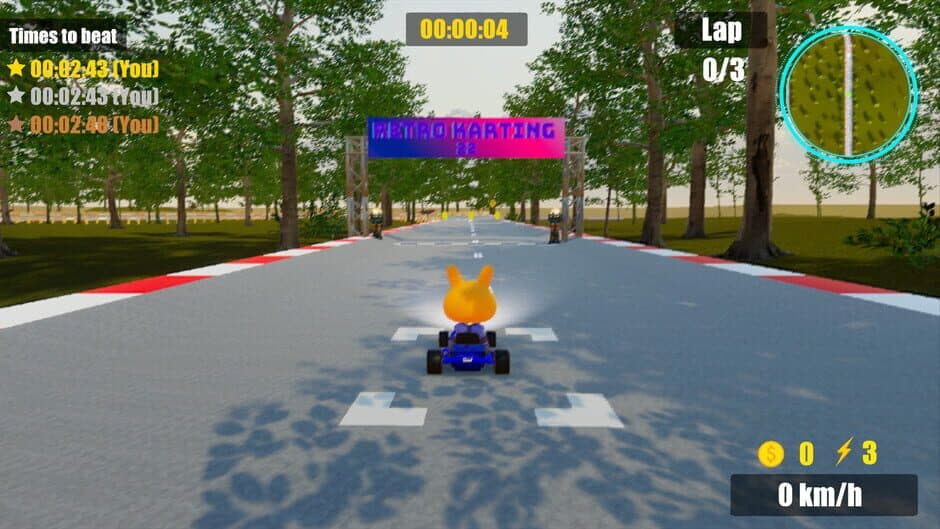 Скриншот 4 из Retro Karting 22