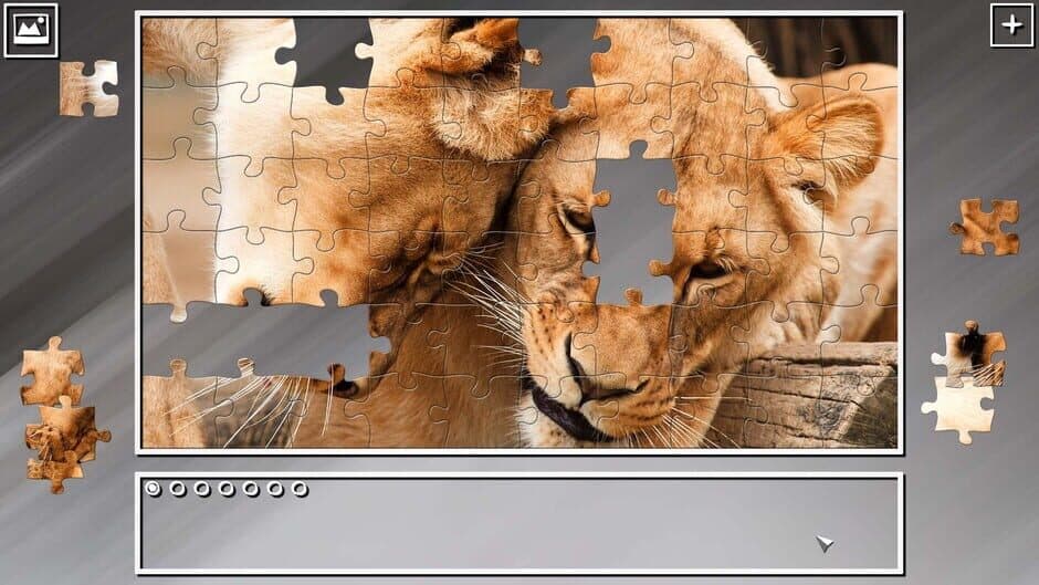 Скриншот 10 из Super Jigsaw Puzzle: Generations - Big Cats 2