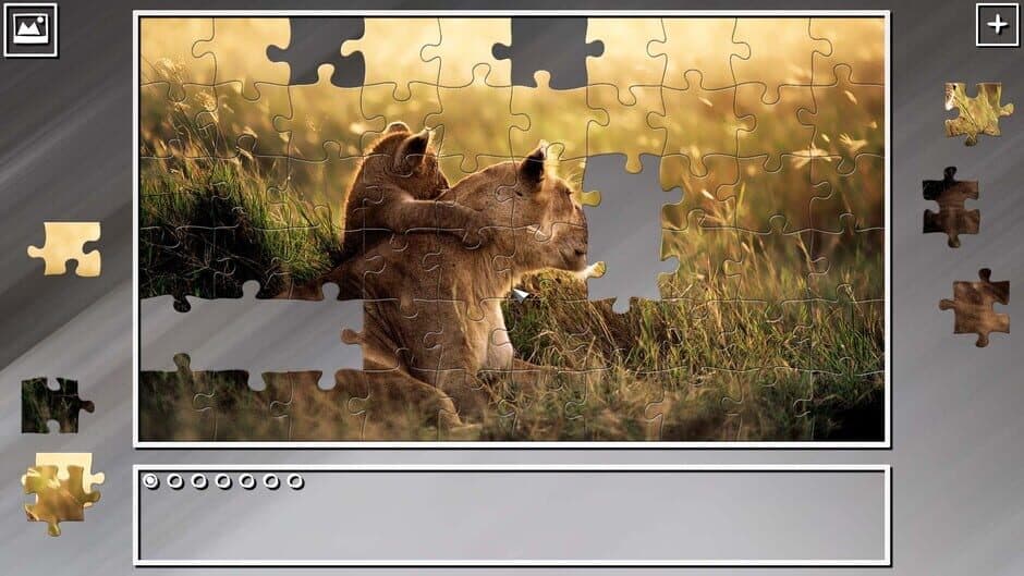 Скриншот 3 из Super Jigsaw Puzzle: Generations - Big Cats 2