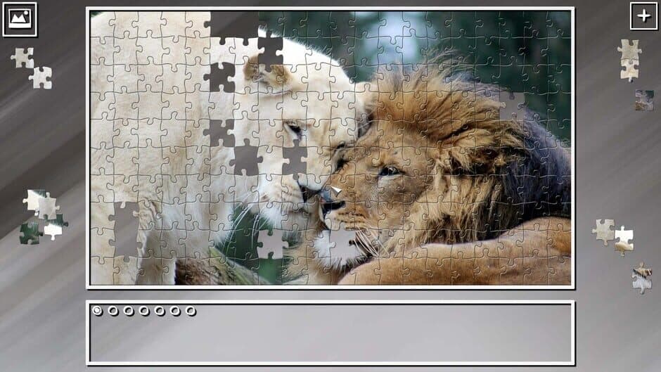 Скриншот 5 из Super Jigsaw Puzzle: Generations - Big Cats 2