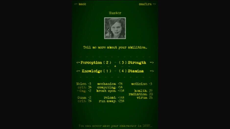 Скриншот 1 из Dust: A Post Apocalyptic Role Playing Game