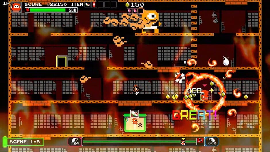 Скриншот 1 из Ninja JaJaMaru: The Great Yokai Battle + Hell