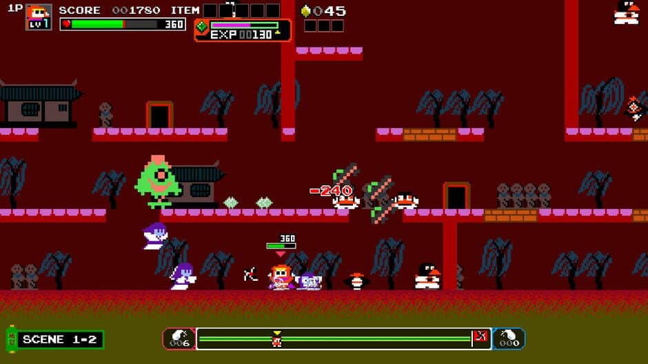Скриншот 5 из Ninja JaJaMaru: The Great Yokai Battle + Hell