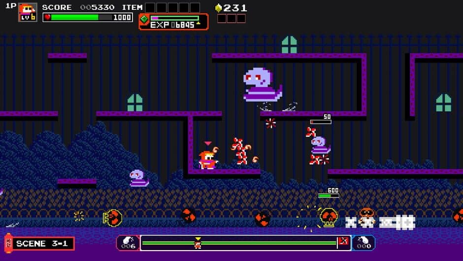 Скриншот 7 из Ninja JaJaMaru: The Great Yokai Battle + Hell