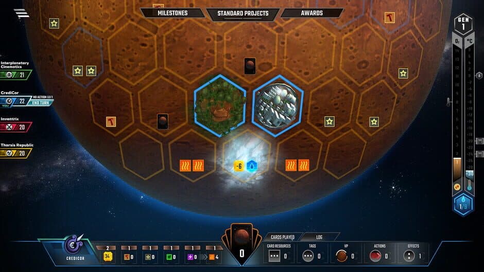 Скриншот 2 из Terraforming Mars: Hellas & Elysium