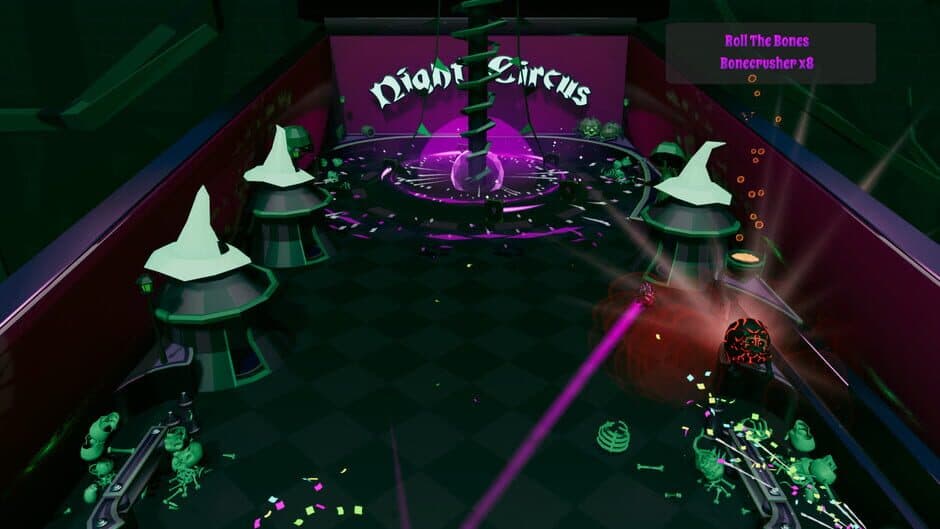 Скриншот 5 из Roxy Raccoon's Pinball Panic: Ghoulish Games