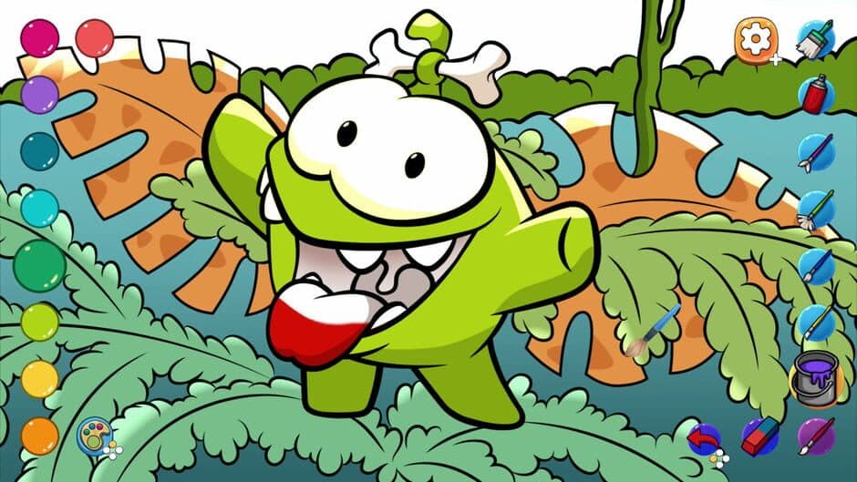 Скриншот 2 из Om Nom: Coloring, Toons & Puzzle - Sweet Coloring Pages