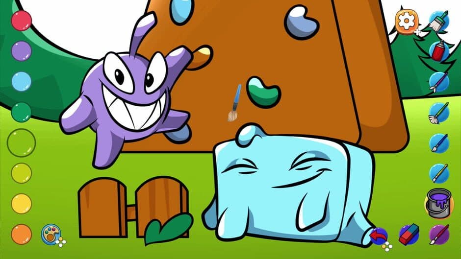 Скриншот 3 из Om Nom: Coloring, Toons & Puzzle - Sweet Coloring Pages