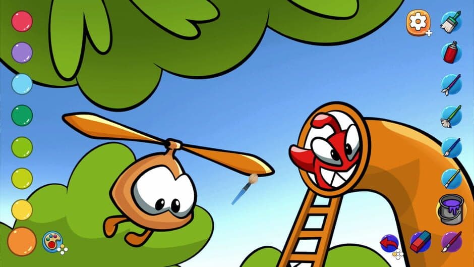 Скриншот 4 из Om Nom: Coloring, Toons & Puzzle - Sweet Coloring Pages