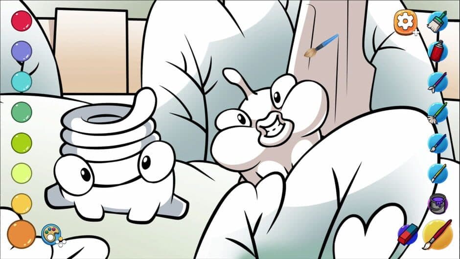 Скриншот 5 из Om Nom: Coloring, Toons & Puzzle - Sweet Coloring Pages