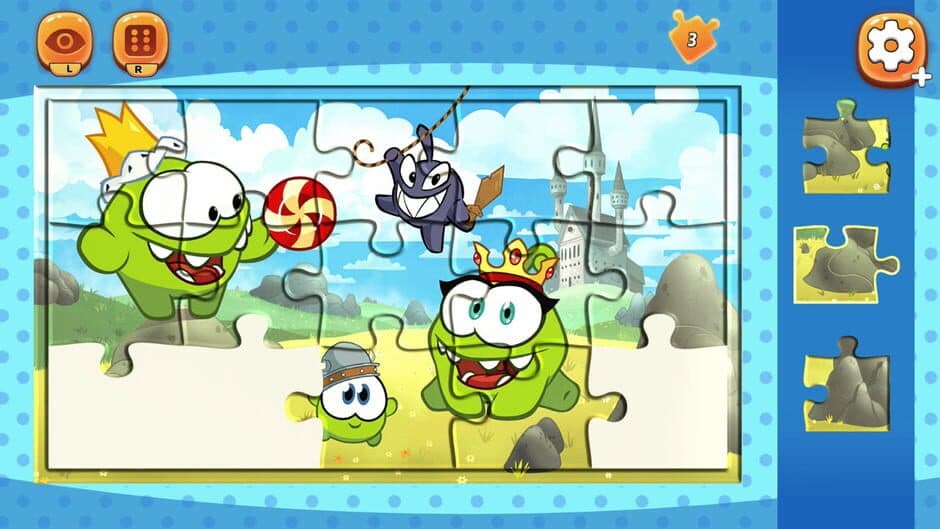 Скриншот 4 из Om Nom: Coloring, Toons & Puzzle - Flavorful Puzzles