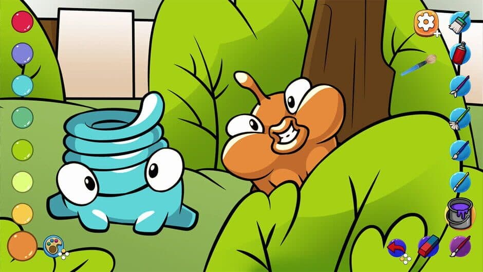 Скриншот 2 из Om Nom: Coloring, Toons & Puzzle - Complete Pack