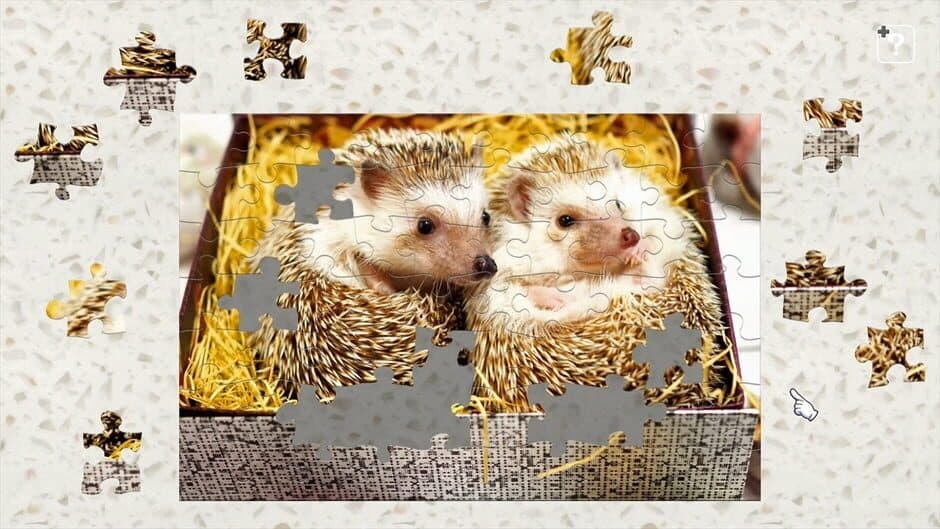 Скриншот 2 из Jigsaw Masterpieces: Little Animals