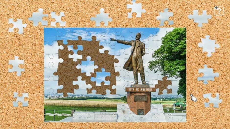 Скриншот 3 из Jigsaw Masterpieces: Hokkaido - Most beautiful places in Japan