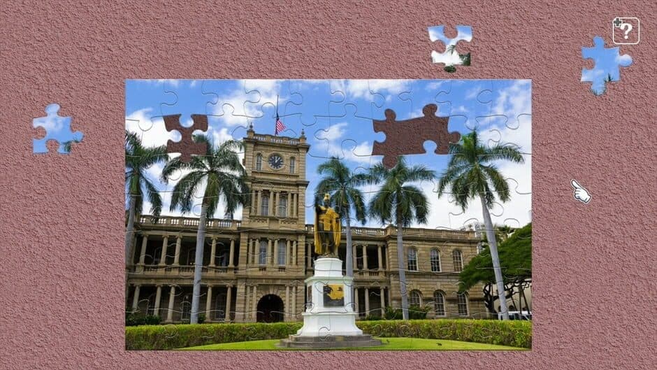 Скриншот 2 из Jigsaw Masterpieces: Hawaii - Most Beautiful Places in the World