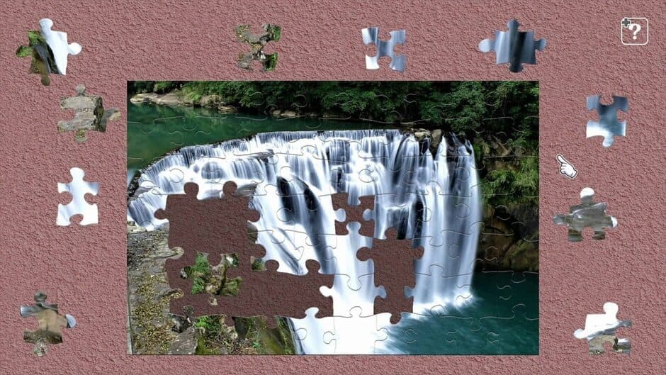 Скриншот 2 из Jigsaw Masterpieces: Fantastical Waterfalls