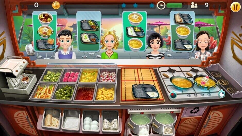 Скриншот 5 из Food Truck Tycoon: Asian Cuisine Expansion Pack 2