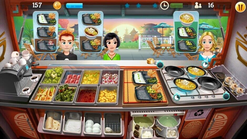 Скриншот 2 из Food Truck Tycoon: Asian Cuisine Expansion Pack 2