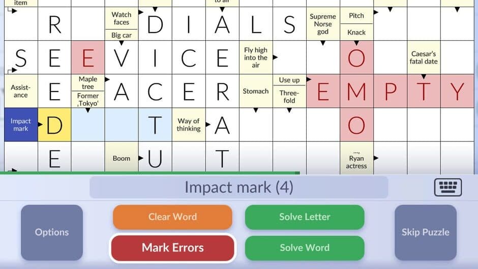 Скриншот 5 из Pure Crosswords