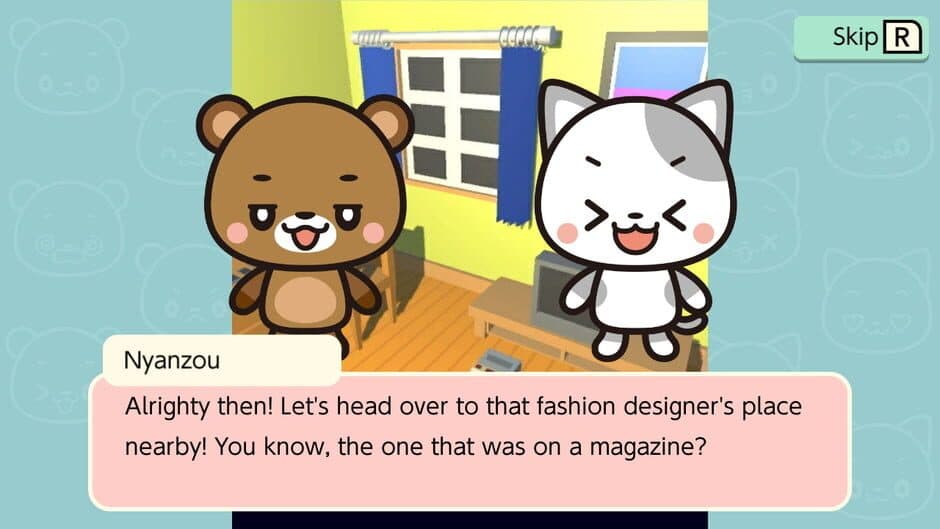 Скриншот 2 из Let's Get Changed! Nyanzou & Kumakichi: Escape Game