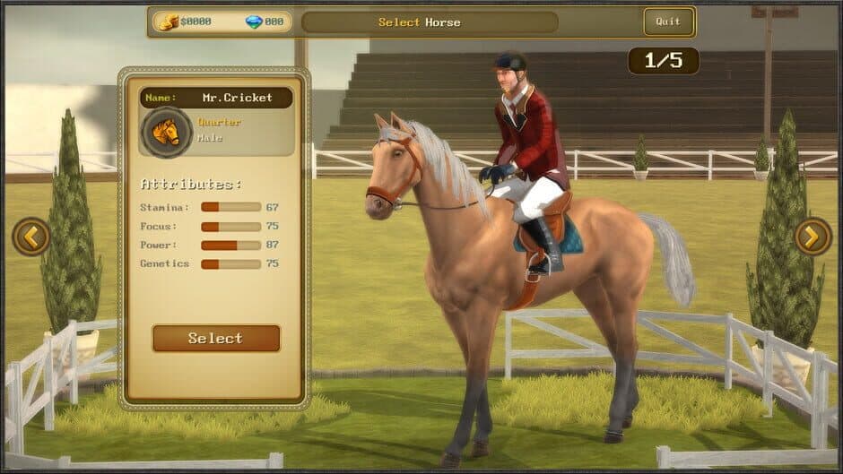 Скриншот 2 из Jumping Horses Champions