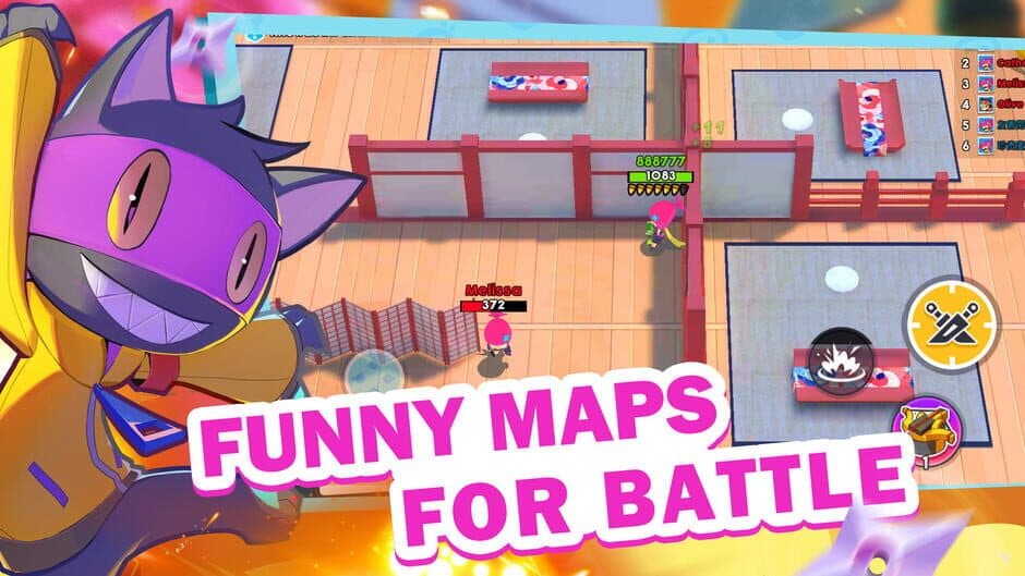 Скриншот 2 из Ninja War: Super Ninja Showdown