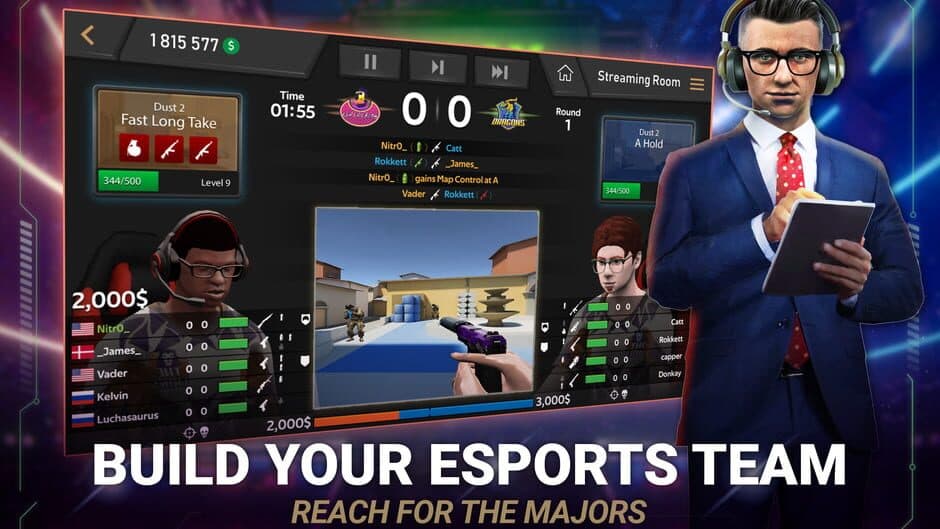 Скриншот 1 из Five: Esports Manager Game