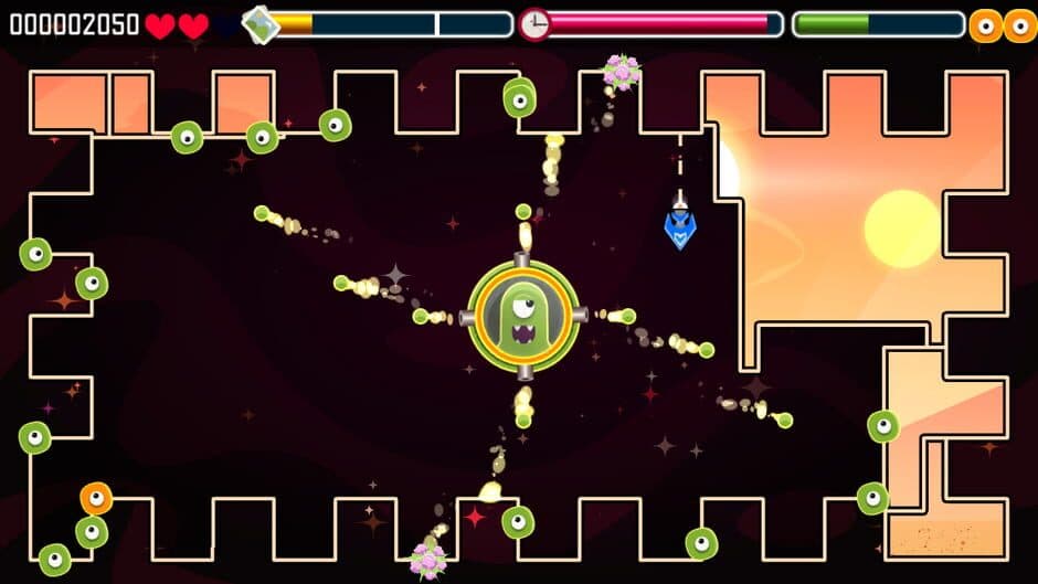 Скриншот 4 из Space Lines: A Puzzle Arcade Game
