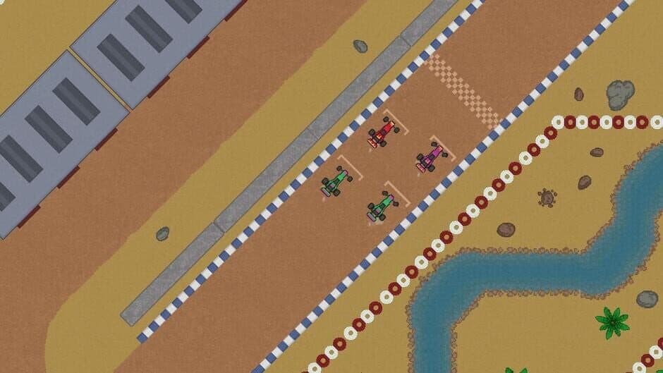 Скриншот 1 из Flatout Pixel Racing
