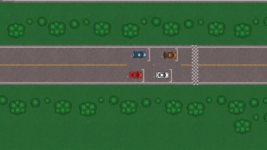 Скриншот 4 из Flatout Pixel Racing