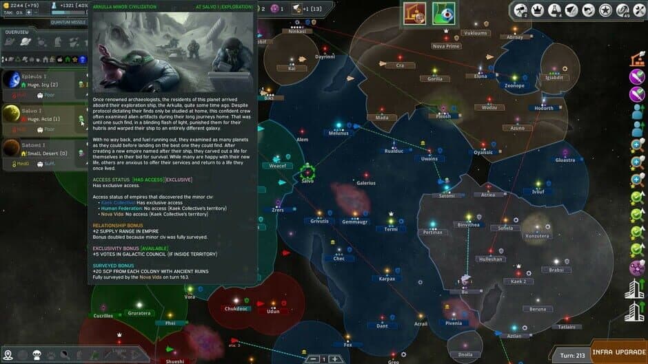 Скриншот 7 из Interstellar Space: Genesis - Evolving Empires