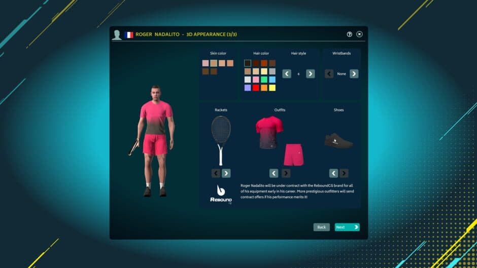 Скриншот 5 из Tennis Manager 2022