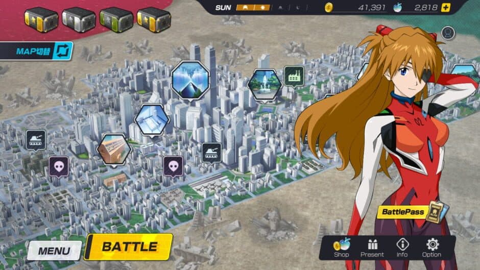 Скриншот 9 из Evangelion Battlefields