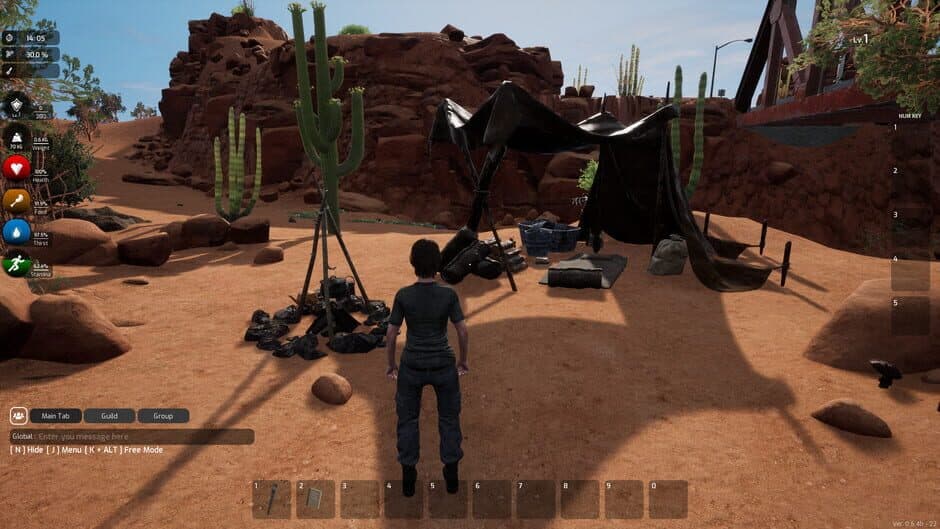 Скриншот 3 из KeepUp Survival: Red Desert Map