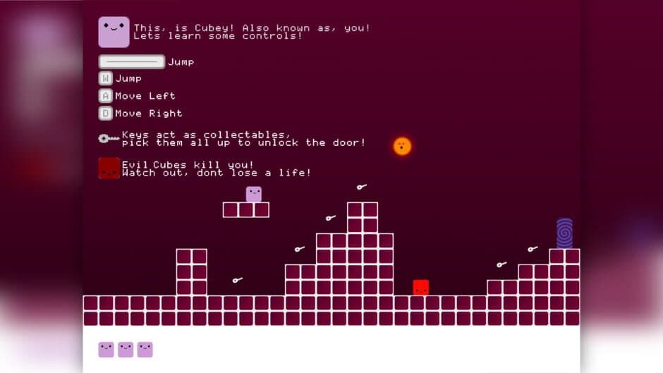 Скриншот 1 из Cubey's Adventures Classic