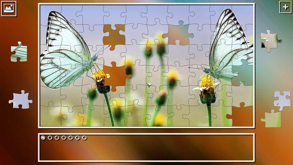 Скриншот 2 из Super Jigsaw Puzzle: Generations - Butterflies
