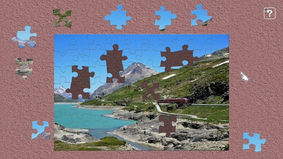 Скриншот 2 из Jigsaw Masterpieces: World's Most Scenic Train Trips