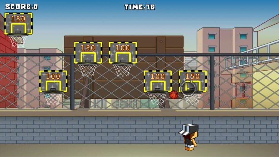 Скриншот 2 из Blocky Basketball
