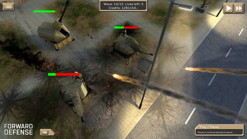 Скриншот 9 из Forward Defense