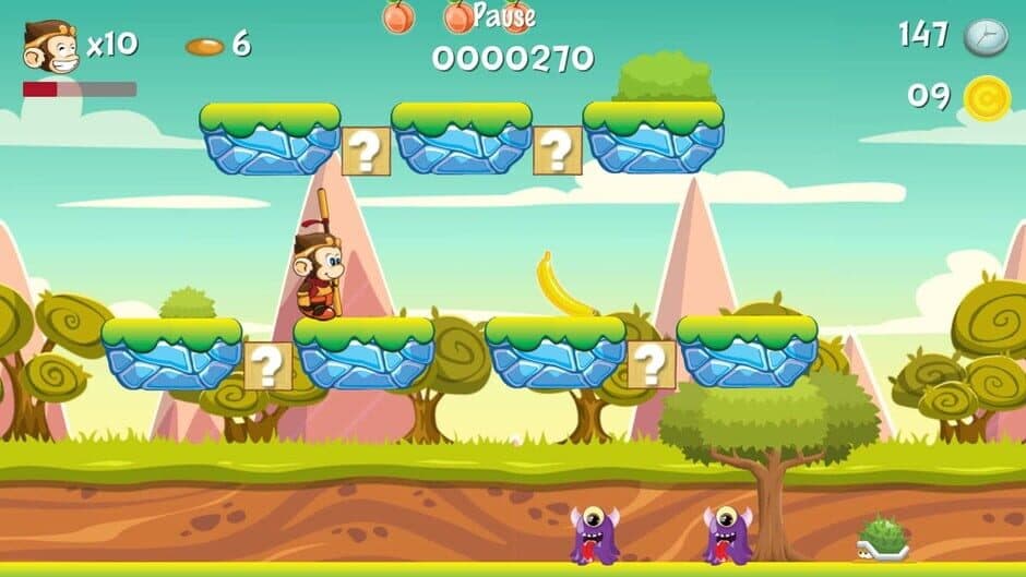 Скриншот 2 из Monkey Adventure