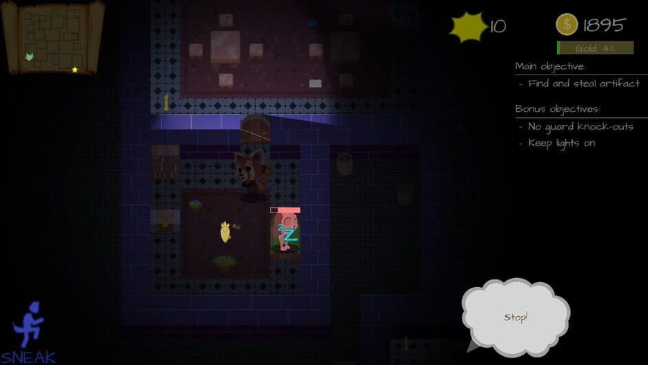 Скриншот 1 из Endless Thief: a Furry Stealth Adventure