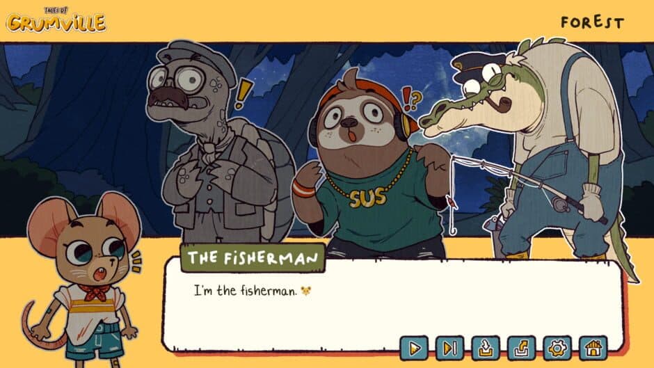 Скриншот 5 из Tales of Grumville: A Legendary Pie and A Nameless Statue