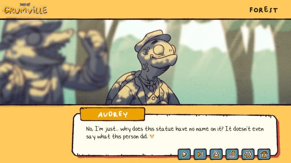 Скриншот 1 из Tales of Grumville: A Legendary Pie and A Nameless Statue