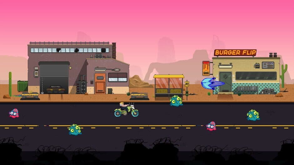 Скриншот 1 из The Last Human is a Biker